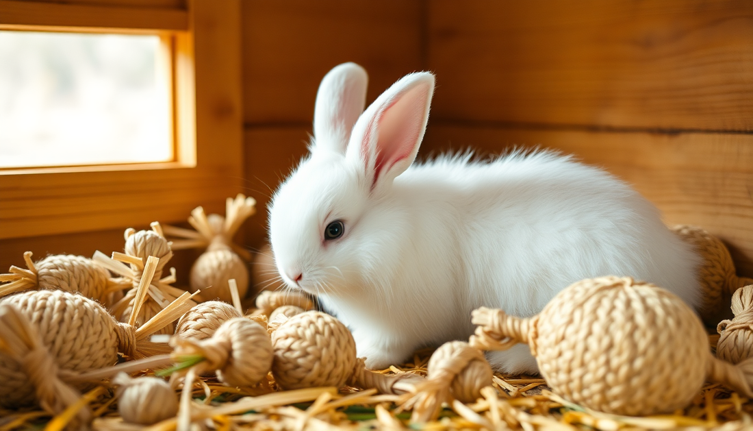 Discover the Joy of Seagrass Toys for Your Rabbit
