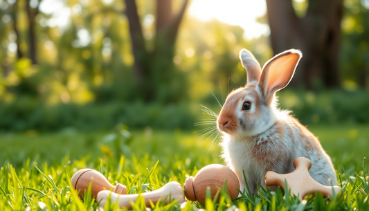 Unleash Your Rabbit's Natural Instincts with Eco-Friendly Toys