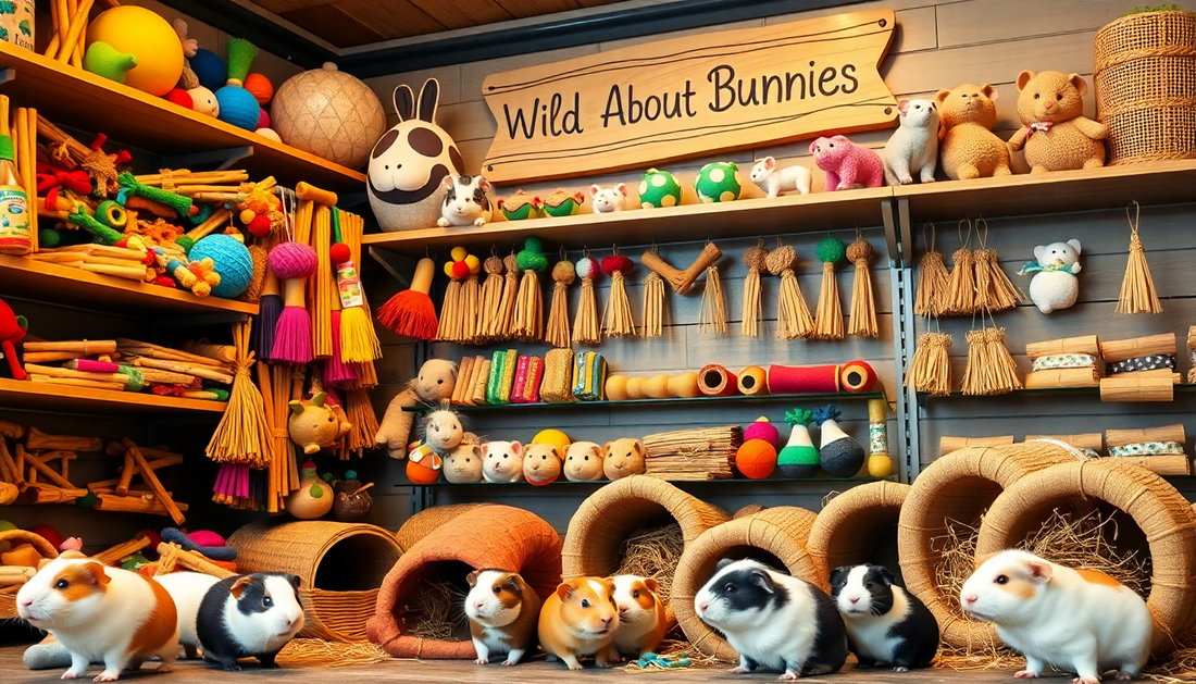 Discover the Best Guinea Pig Toys and Treats at Wild About Bunnies