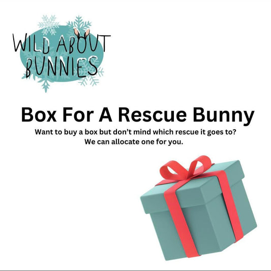 A Rescue Box to be donated to any rescue (WAB allocates)