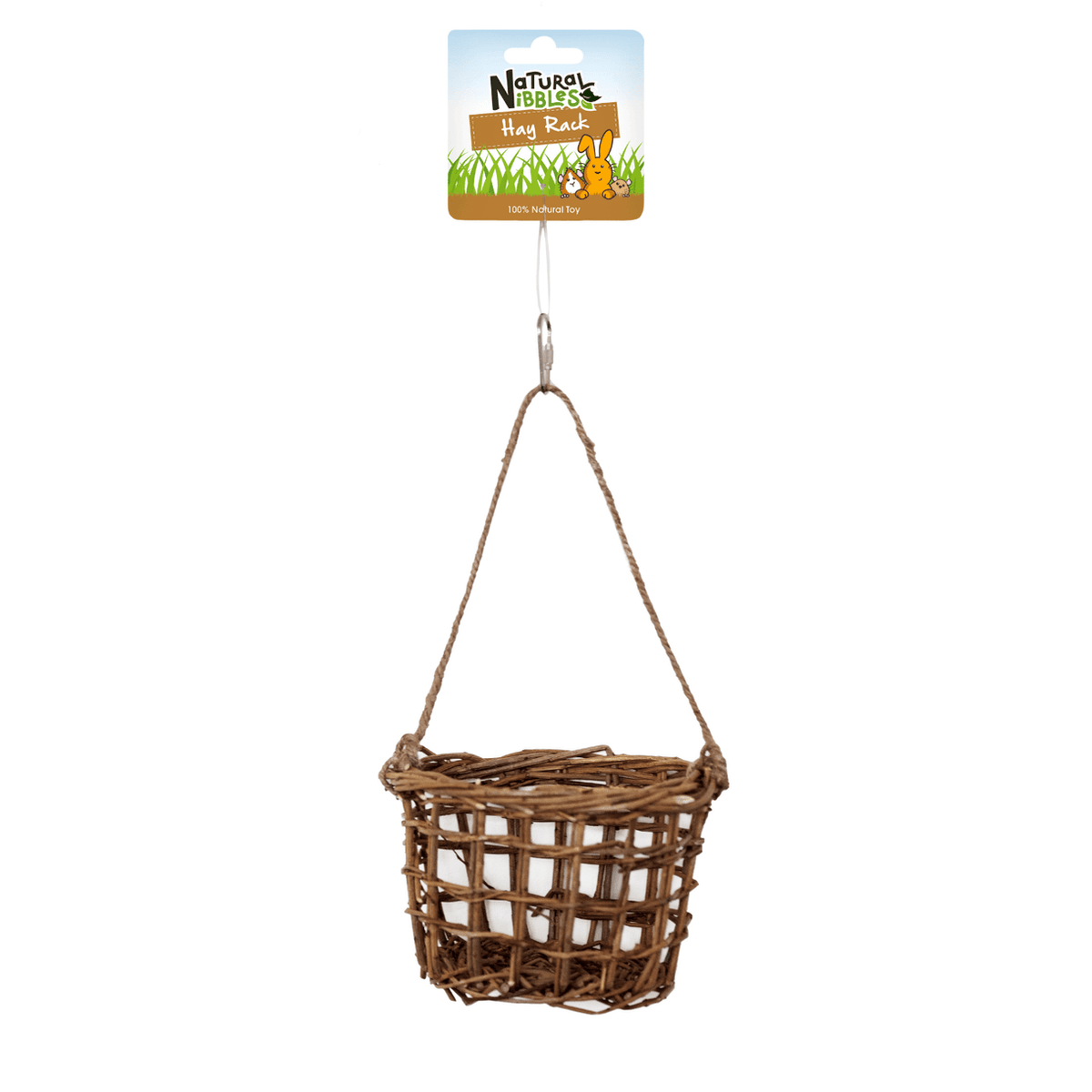 Hanging Willow Hay Basket