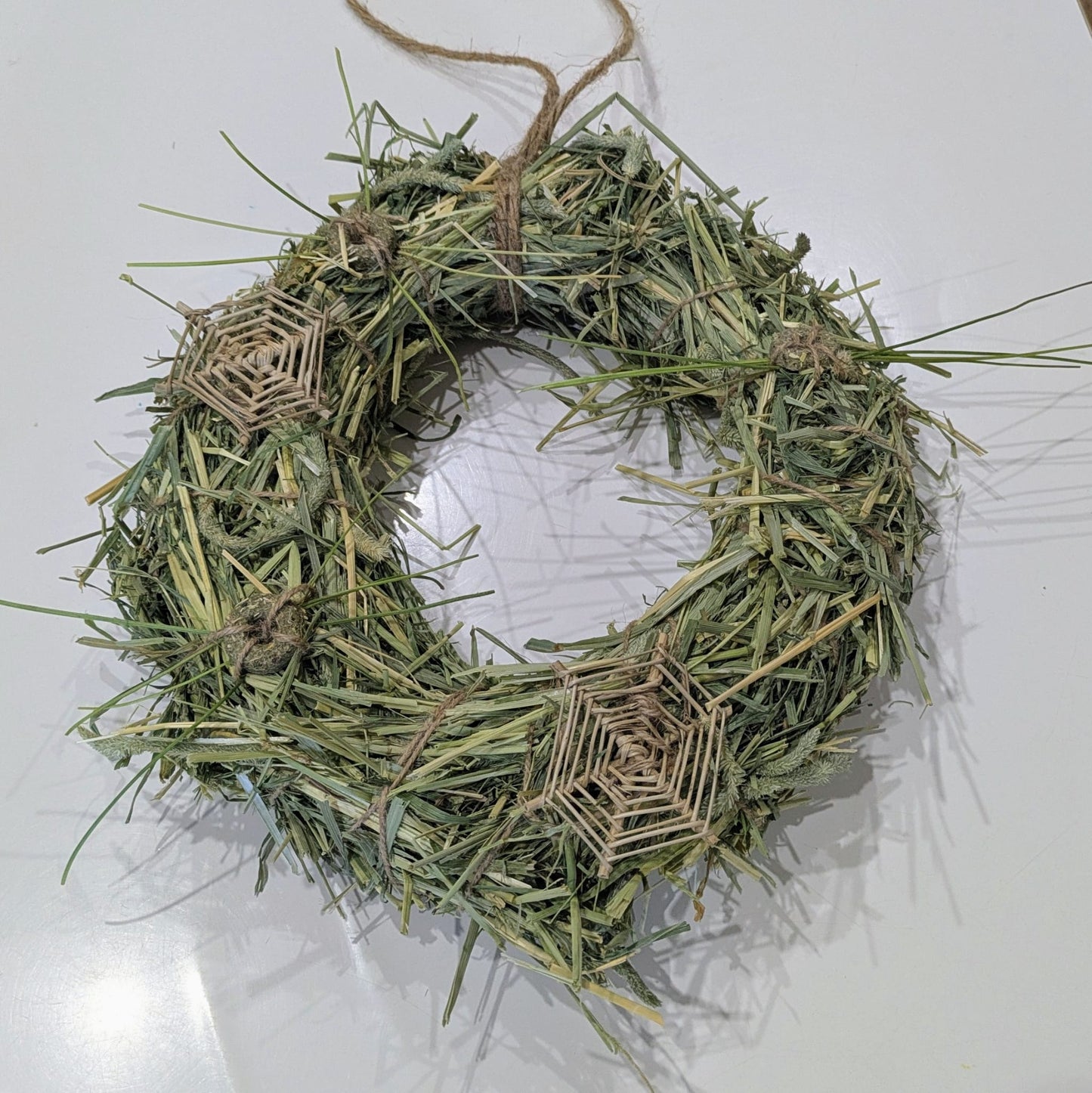 Halloween Hay Wreath