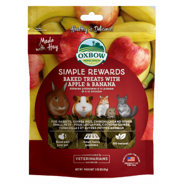 Oxbow Baked Treats with Apple and Banana