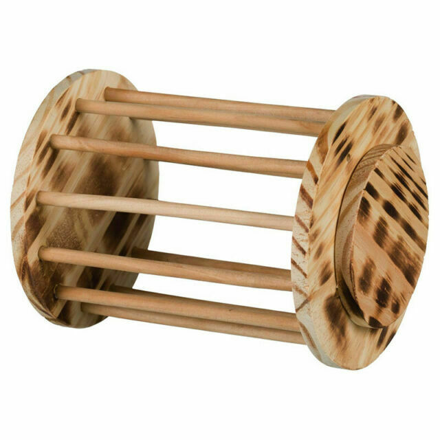 Flamed Wood Hay Rack/Roller
