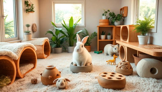 Creating the Perfect Indoor Rabbit Oasis: A Comprehensive Guide