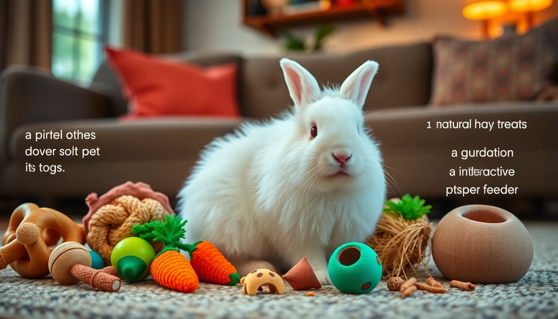Choosing the Best Toys and Treats for Your Bunny Companion
