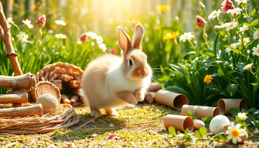 Hoppy Easter: Natural Toys and Enrichment Ideas for Your Bunny