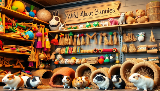 Discover the Best Guinea Pig Toys and Treats at Wild About Bunnies