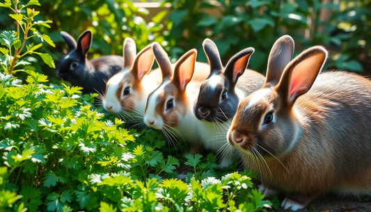 Healthy Forage and Treats: Nutrition Secrets for Happy Rabbits