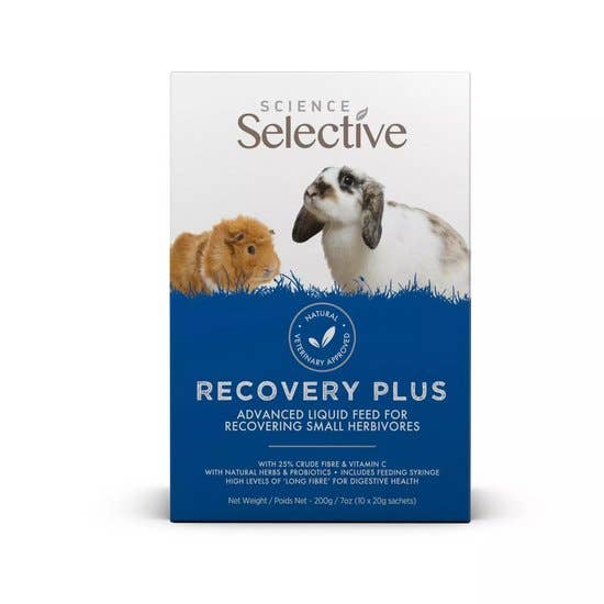Supreme Science Selective Recovery Plus Advanced Liquid Feed for Recovering Small Herbivores