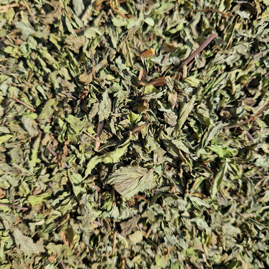 Fine Cut Peppermint Leaf (hay topper)