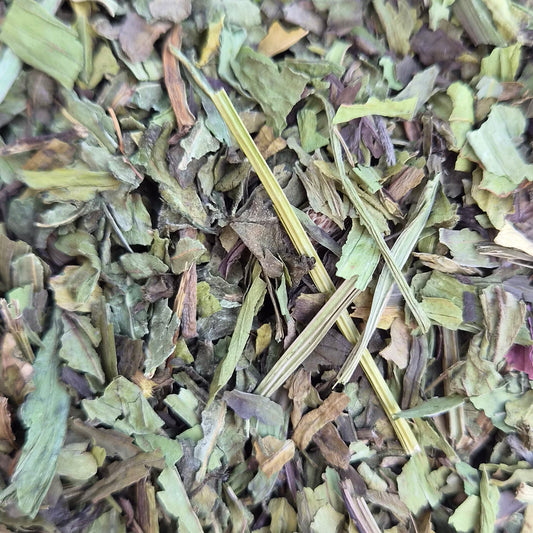 Fine Cut Plantain & Echinacea (hay topper)