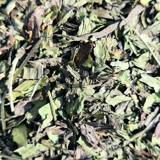 Fine Cut Plantain & Apple Leaf (hay topper)