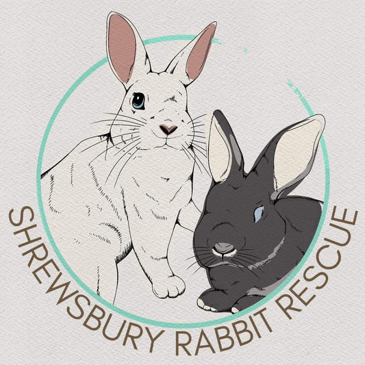 Donate £1 or an item to Shrewsbury Rabbit Rescue