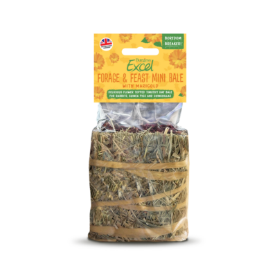 Excel Forage & Feast Mini Hay Bale