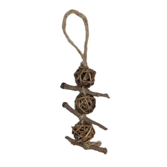 Hanging Vine Ball & Dandelion Root Toy