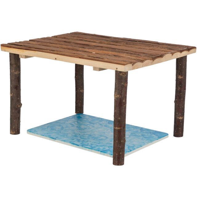 Natural Wood Shelter (Table)