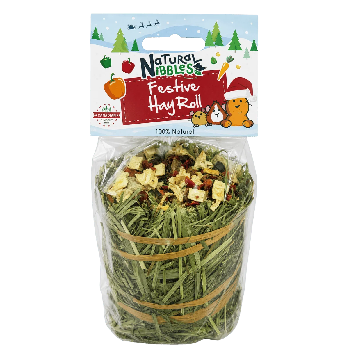 Festive Hay Roll