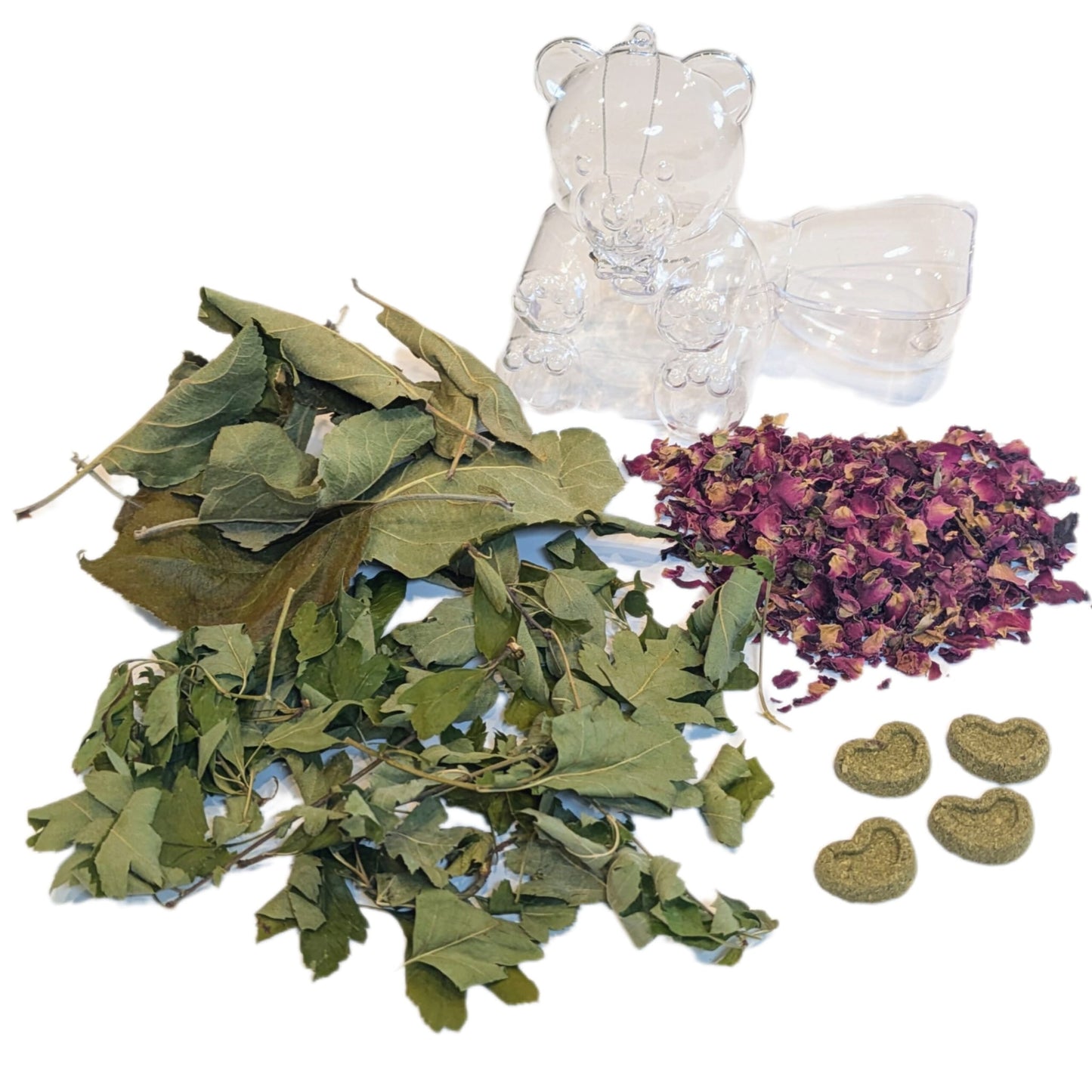 Forage Filled Teddy Bauble