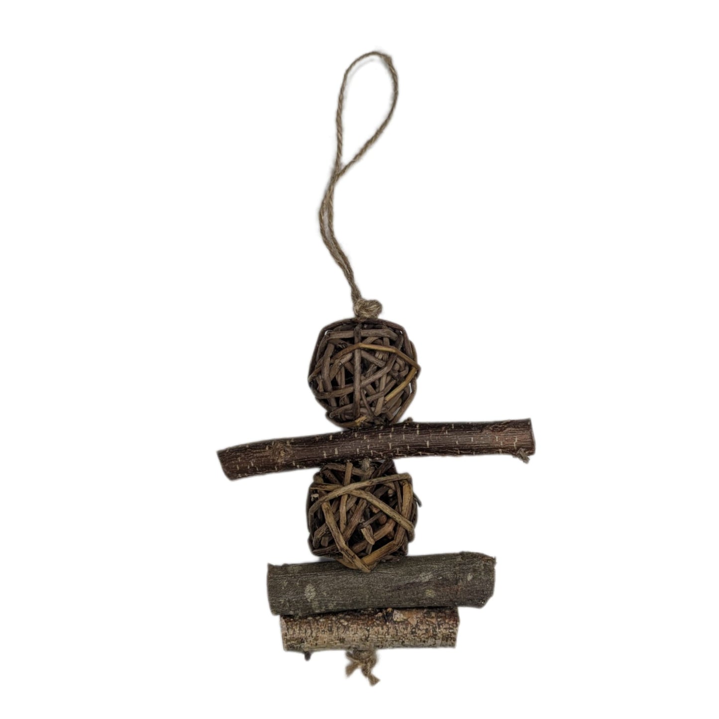 Hanging Vine Ball & Wood Toy