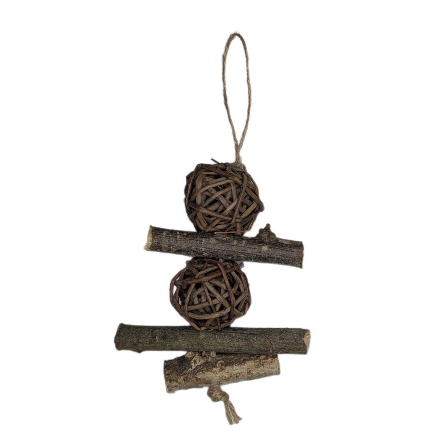 Hanging Vine Ball & Wood Toy
