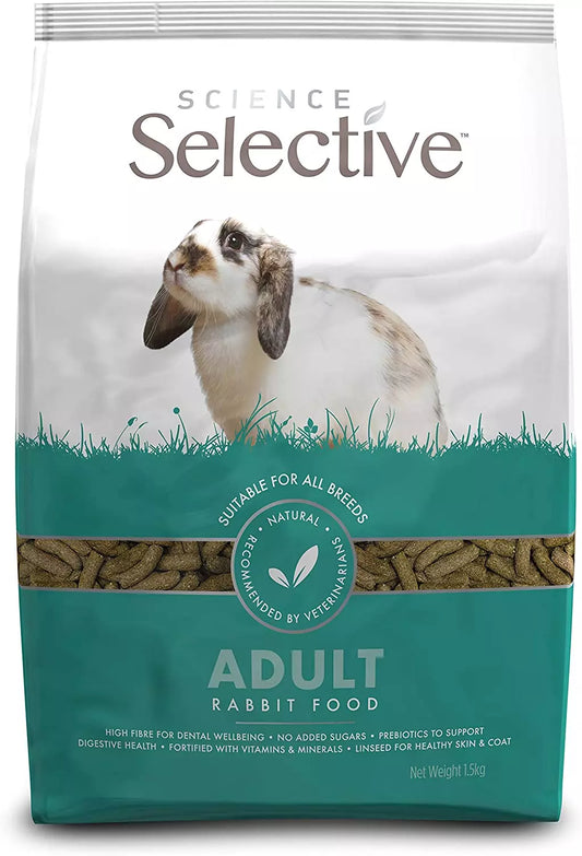 Science Selective Adult Rabbit Food 1.5kg