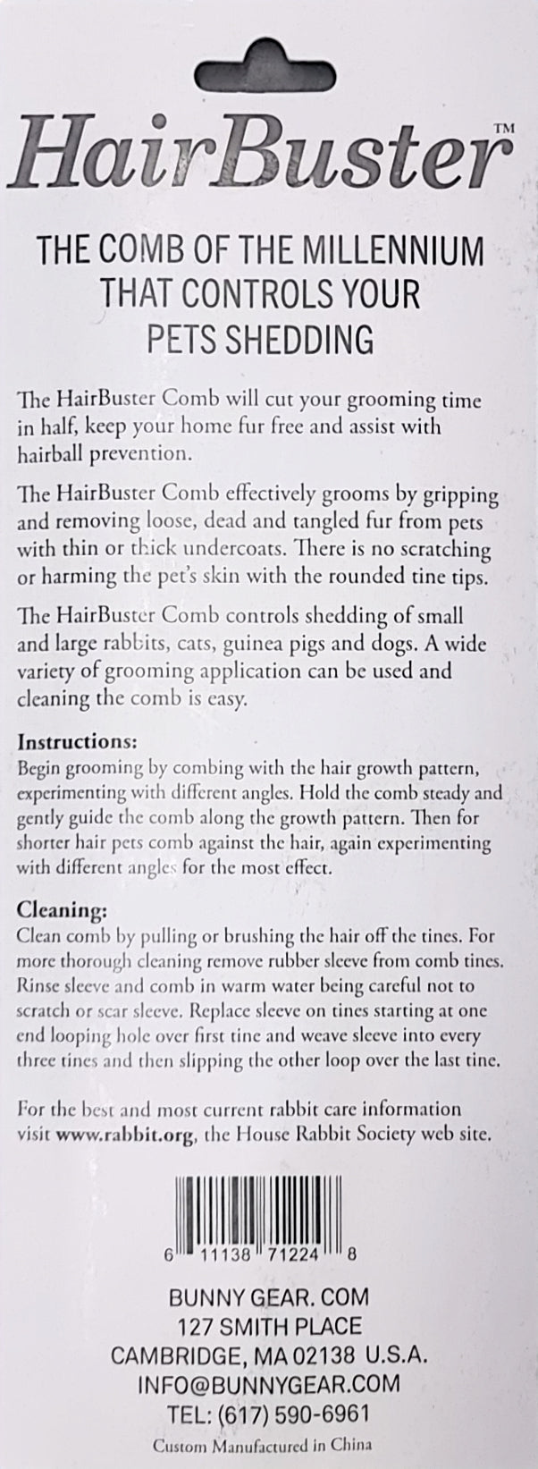 HairBuster Comb