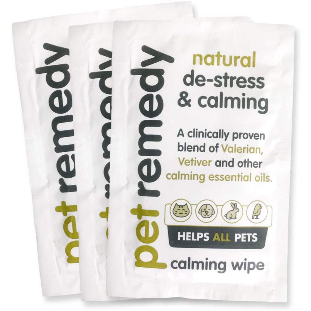 Pet Remedy De-Stress & Calming Wipes