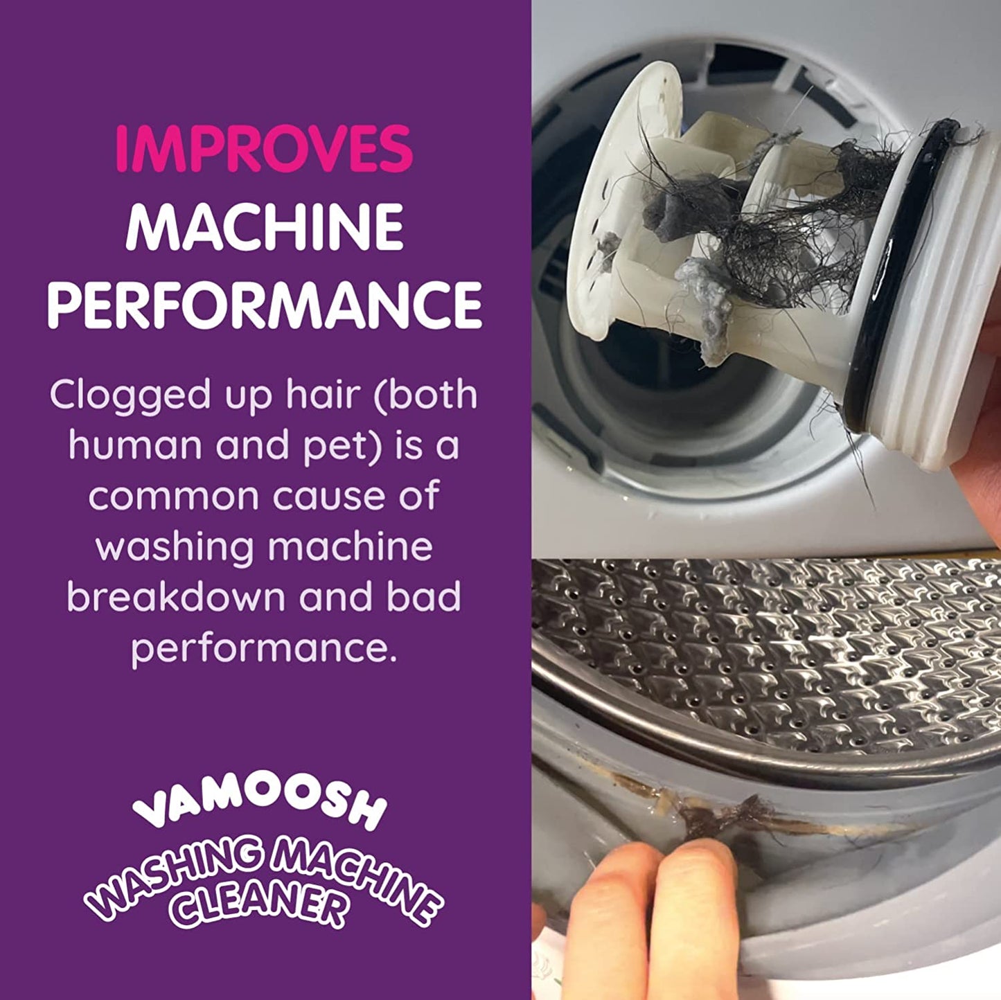 Vamoosh Washing Machine Cleaner