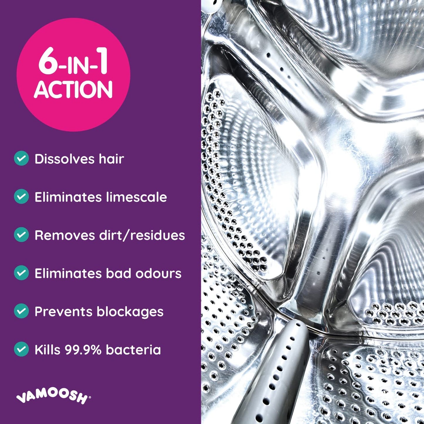 Vamoosh Washing Machine Cleaner