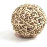 Load image into Gallery viewer, Rattan Wobble Ball (Large) - Wild About Bunnies
