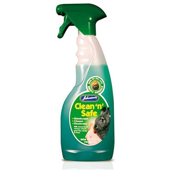 Johnson's Clean 'n' Safe Small Animal Disinfectant Spray 500ml - Wild About Bunnies