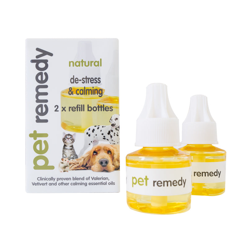 Pet Remedy De-Stress & Calming 2x 40ml Diffuser Refills