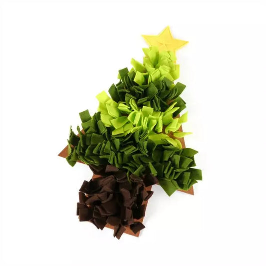 Christmas Tree Snuffle Forage Mat