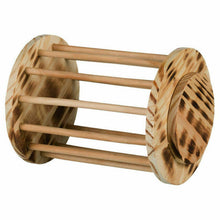Load image into Gallery viewer, Flamed Wood Hay Rack/Roller

